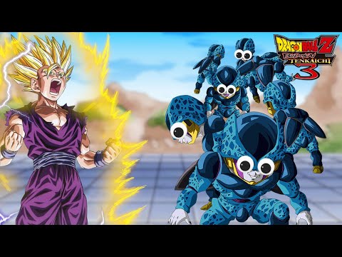 SON-GOHAN BREAKS OUT in Dragonball Z Budokai Tenkaichi 3 #04