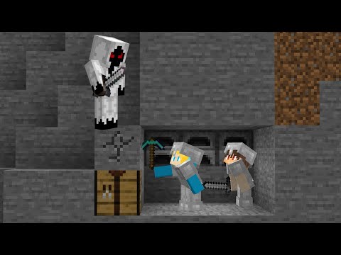 Minecraft, aber WIR WERDEN VON ENTITY 303 VERFOLGT!