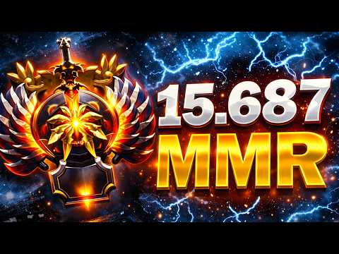 NEW WORLD RECORD !! 15.687 HIGHEST Average MMR Match in Dota 2 History !!