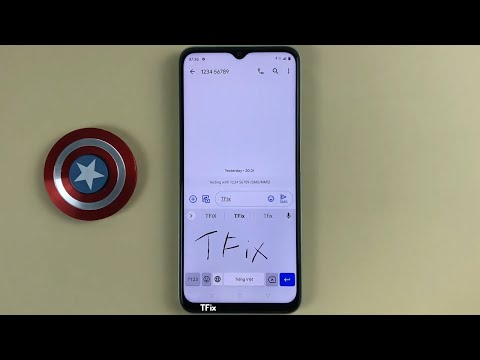 How to add handwriting keyboard on Realme C35 Android 11