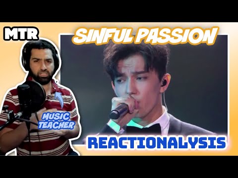 Dimash - Sinful Passion (Reactionalysis) - Music Teacher gets blown away by Dimash AGAIN!!