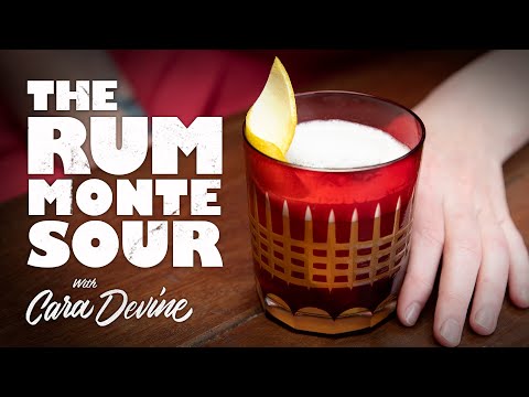 Rum Monte Sour – Behind the Bar