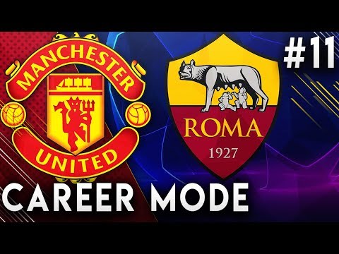 FIFA 19 Manchester United Career Mode EP11 - Champions League Returns!! Facing Roma!!