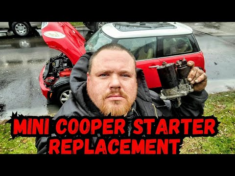 Mobile Mechanic Work Day {2002-2006 Mini Cooper Starter Replacement}