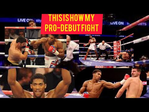 Anthony Joshua vs Emanuele Leo/joshua pro debut fight!!! please subscribe and share thank you😍😍😍
