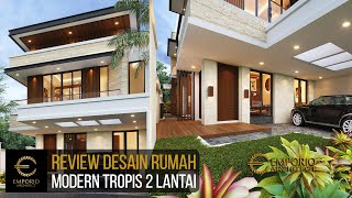 Video Desain Rumah Modern 2 Lantai Bapak Alby di  Batu, Malang, Jawa Timur