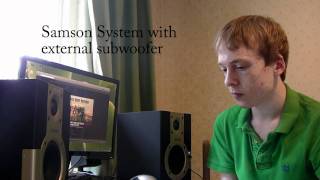 Video thumbnail for Samson MediaOne 4a - Studio Monitors Review by Dave Hulme
