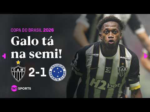 FRED MARCA GOLAÇO, DÁ ASSISTÊNCIA ABSURDA E GALO CONSEGUE VIRADA NO FIM! ATLÉTICO-MG 2X1 CRUZEIRO