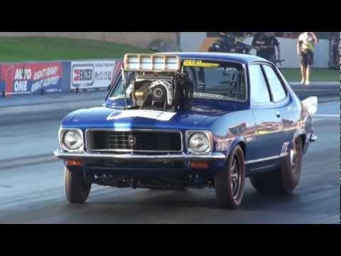 George Separovich's blown LJ Torana, vid montage Perth Motorplex Jan 8th, 2011