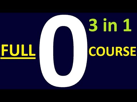 6 HOURS - LEARN ENGLISH GRAMMAR LESSONS FOR BEGINNERS FULL COURSE. 3 COURSES in 1