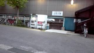 【飯坂線7000系】上松川駅上り発着！
