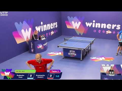 WINners CUP table 2  11.10 Rudenko Ivan - Kuzmenko Dmitrii  14:30