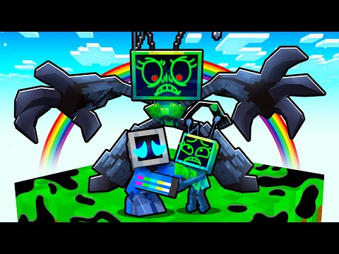 LOCKED on ONE CHUNK with VEE in Minecraft!