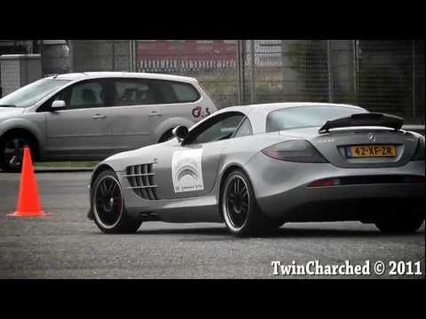 Mercedes SLR McLaren 722 on Track - Maarten Memorial 2011
