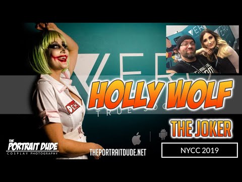 Holly Wolf - The Joker Cosplay (NYCC 2019) Photography by The Portrait Dude