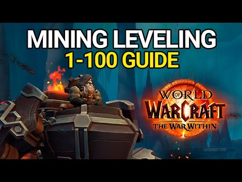 Mining Leveling 1-100 The War Within Profession Guide | World of Warcraft