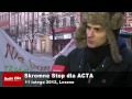 Wideo: Skromne Stop dla ACTA w Lesznie