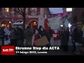 Wideo: Skromne Stop dla ACTA w Lesznie