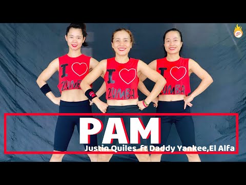 PAM - Justin Quiles  ft Daddy Yankee,El Alfa| Zumba Choreo| by Kimchi