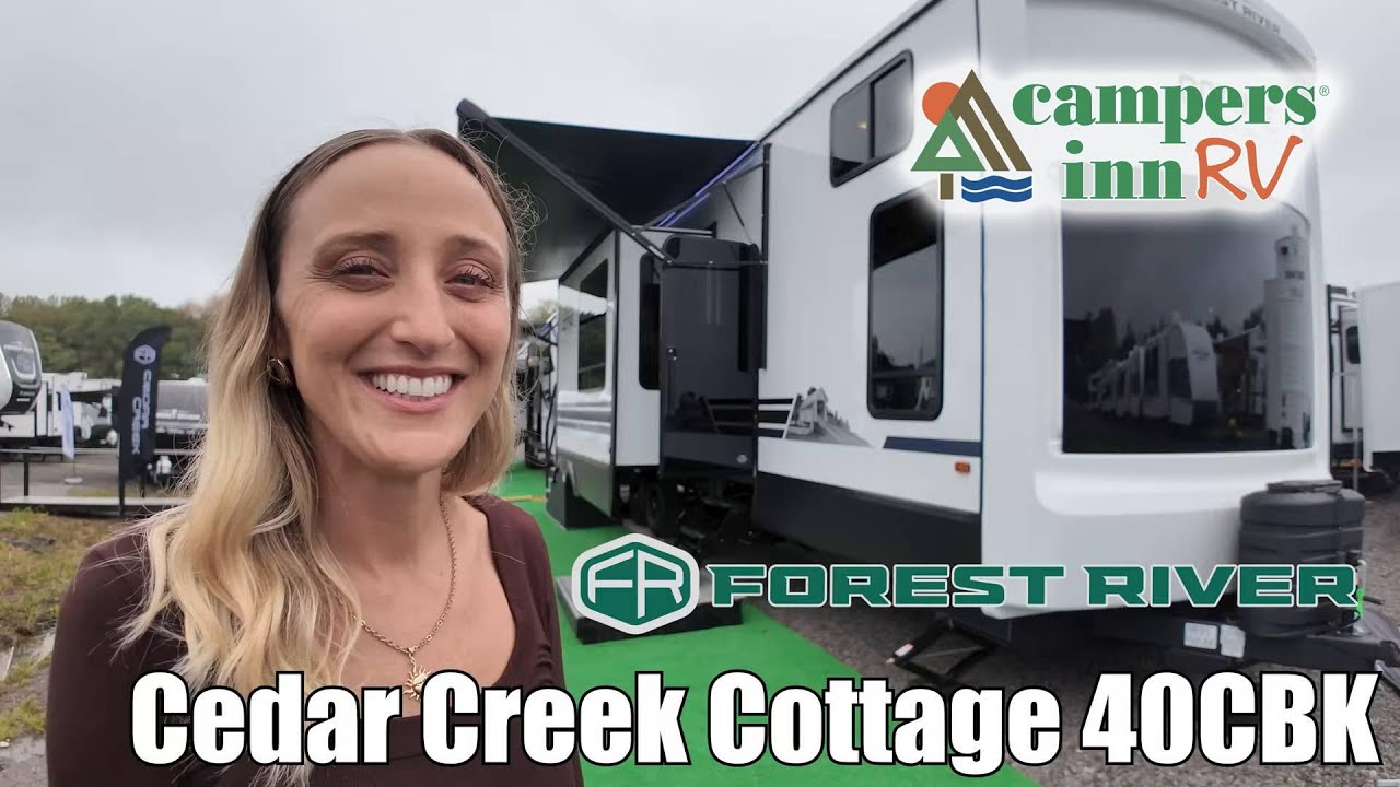 A photo of this 2026 Forest River Rv Cedar Creek Cottage 40CBK