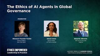 The Ethics of AI Agents in Global Governance