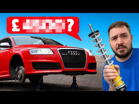 Trying To Fix Our Cheap RS6 Nearly Broke Us