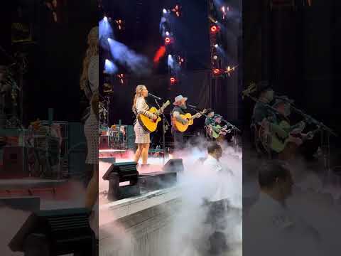 Zac Brown and Caroline Jones perform “Tomorrow Never Comes” 9/16/23 at Jones Beach