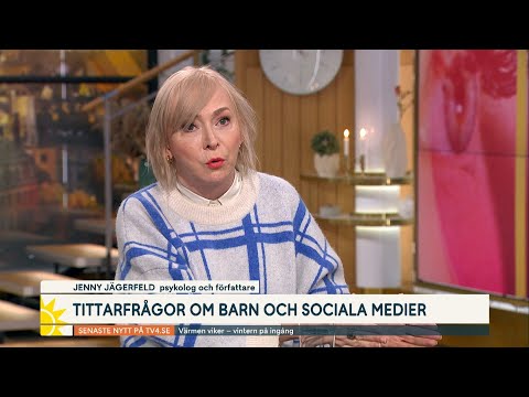 ”Hur många timmar är rimligt att lägga på sociala medier per dag?” | Nyhetsmorgon | TV4 & TV4 Play