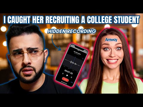 Confronting an AMWAY Recruiter