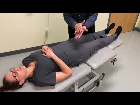 OMT: Myofascial Release - Pelvis/Innominate (Supine-Bilateral; MFR)