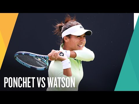 Jessika Ponchet v Heather Watson | Lexus Birmingham Open 2025 | Highlights