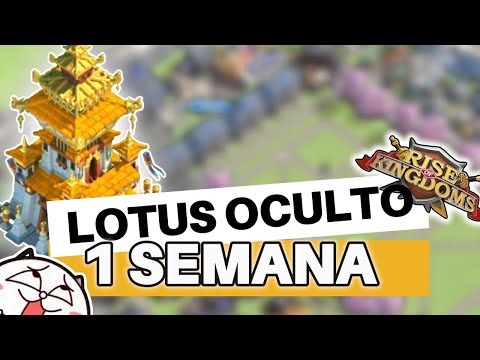COMO PEGUEI LOTUS OCULTO EM 7 DIAS / RISE OF KINGDOMS