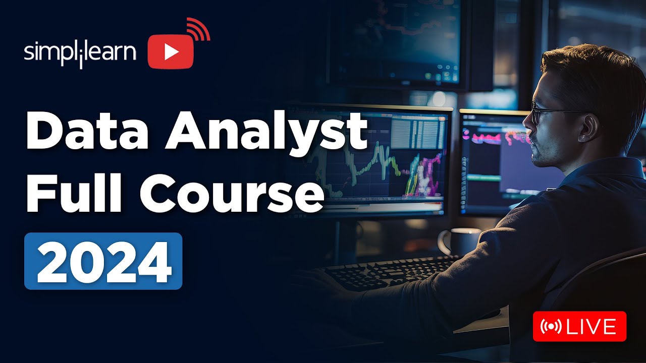 🔥Data Analytics Full Course | Data Analytics Training On 🔴LIVE | Data Analytics | 2024 | Simplilearn