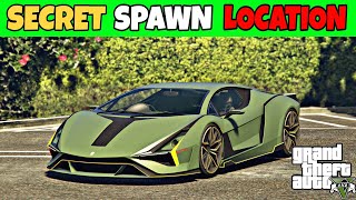 GTA 5 - Lamborghini Sian Secret Location Story Mode 🔥