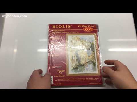 Venice. Bridge of Sighs Cross Stitch Kit (Riolis 1552)