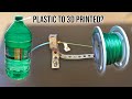 I Turned Plastic Water Bottles Into 3D Printer Filament The Full Journey