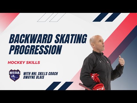 PRO HOCKEY TRAINING: Backward Skating Progression - Beginner to Advanced