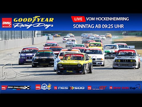 1. Lauf DMV Goodyear Racing Days - Hockenheimring - 26.03.2023 - Live