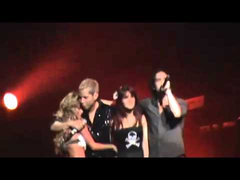 RBD   Inalcanzable Santiago Chile Tour de Adeus 14 12 2008