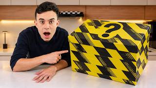 ABRI UMA CAIXA MISTERIOSA E TIVE 10 MINUTOS PARA FAZER UMA SOBREMESA!