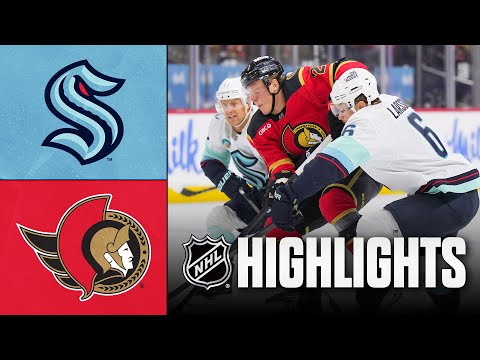 NHL Highlights | Kraken vs. Senators | October 16, 2025