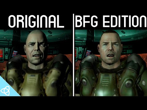 Doom 3 - 2004 Original vs. 2012 BFG Edition | Side by Side