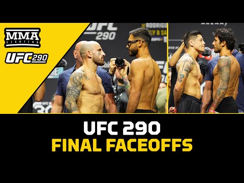 UFC 290 Final Faceoffs | MMA Fighting
