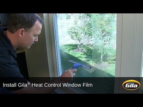 Install Gila® Heat Control Window Film  (Adhesive Based)