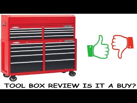 Craftsman 52" Toolbox combo review
