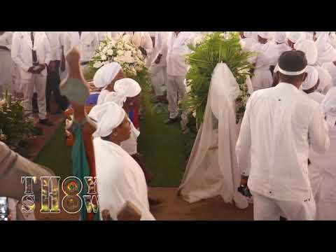 Cérémonie funéraire de Jean Georges Bien-aimé (Fernand) á Souvenance