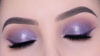 Purple Glam Eye Makeup Tutorial