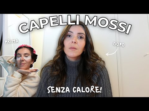 CAPELLI MOSSI SENZA CALORE | COME FACCIO LA PIEGA con Bigoodino (no sponsor) | maria silvestro...