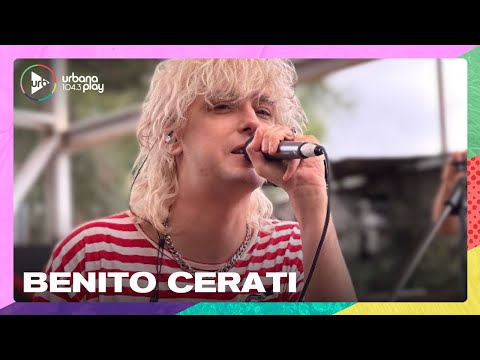 Benito Cerati en #TodoPasa: nota + show en vivo