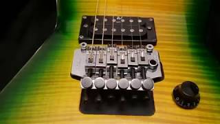 Video thumbnail for Washburn Dimebag Darrell Dime Slime 333 Flame Top Pantera Signature Guitar Up Close Video Review by Essex Recording Studios